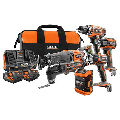 Ridgid combo kit - RIDGID introduces the R92081 18V Brushless 2-Tool Combo Kit. RIDGID’s brushless motor technology delivers maximum performance and longer runtime. This combo kit features the Brushless 1/2 in. High Torque Hammer Drill, Brushless 4-Mode 1/4 in. Impact Driver, (2) batteries, charger, and a hard case. The high torque hammer drill/driver delivers ... 